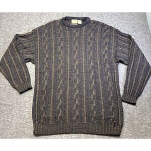 Vintage 90s City Casuals By‎ Haggar Sweater Men's XL Wool Blend Grampa Grunge